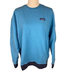 Patagonia colorblock crew neck sweatshirt